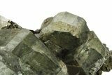 Fluorapatite and Muscovite on Quartz Crystals - Portugal #239756-2